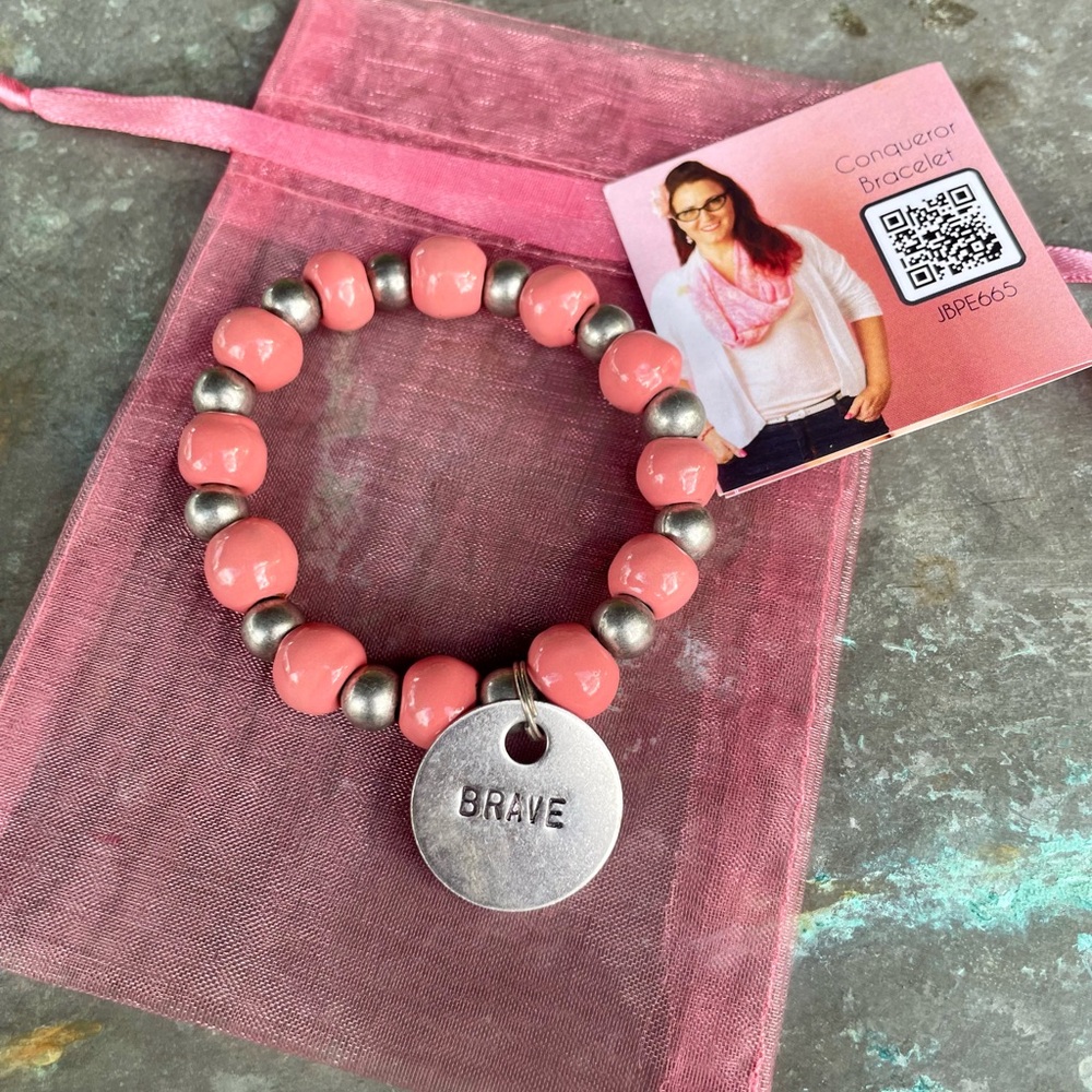Trades of Hope conqueror stretch bracelet